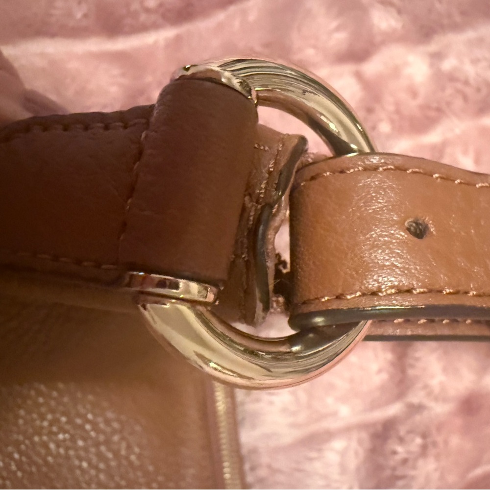 Michael Kors Tan Leather Hobo Bag - Picture 5 of 7